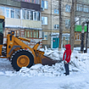 Расчистка и вывоз снега с дворовых территорий